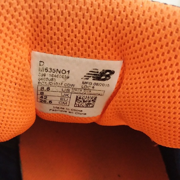 New balance 635 running shoes size 8.5 D wide - Picture 4 of 8